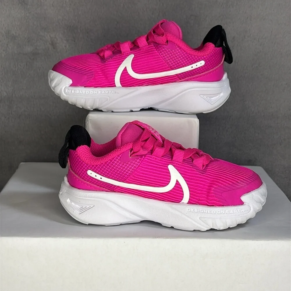 Nike Star Runner Pink Kids Sneakers Size 6C Toddler Athletic Shoes